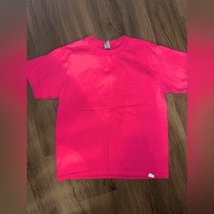 Sherbet pink tshirt size Medium but more of a small fit